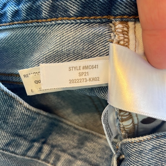 Madewell Relaxed Denim Shorts - Picture 6 of 6